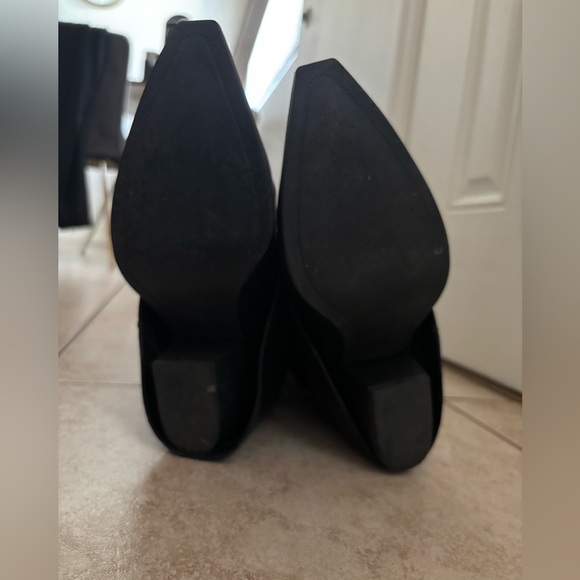 Crown Vintage Black Fold over Boots - Picture 11 of 13